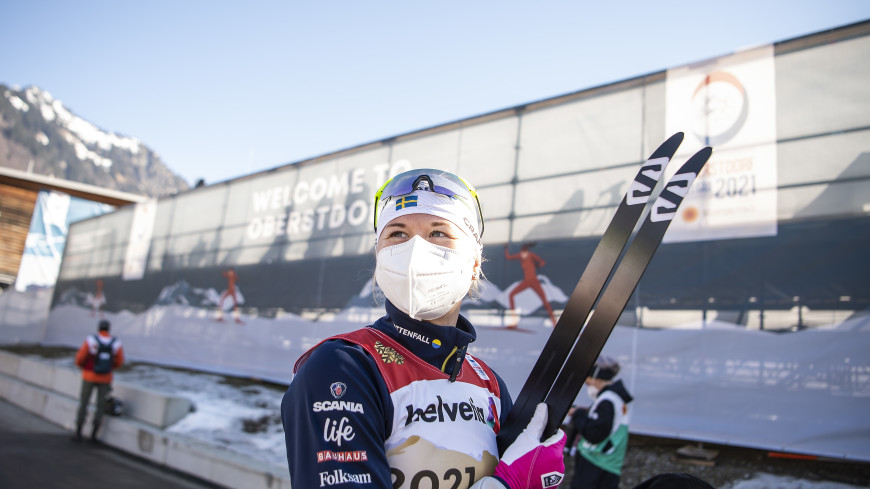 Шведке Дальквист запретили целоваться с американским лыжником до конца ЧМ